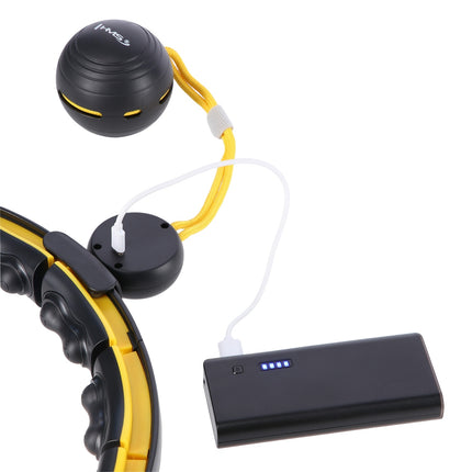 Magnetický zátěžový hula hoop s počítadlem a zeštíhlujícím pásem