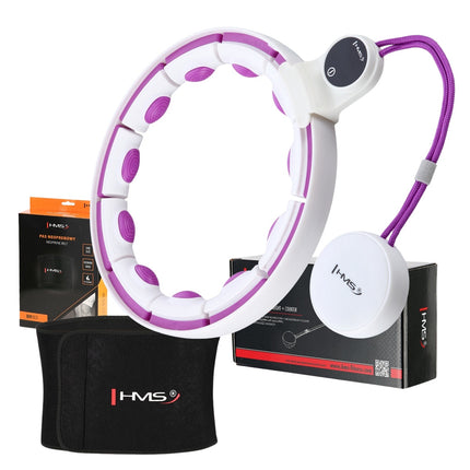 Magnetický zátěžový hula hoop s počítadlem a oporou pasu