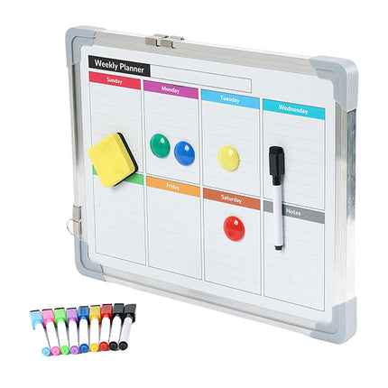 Magnetische Whiteboard 30x40 cm mit Markern & Magneten