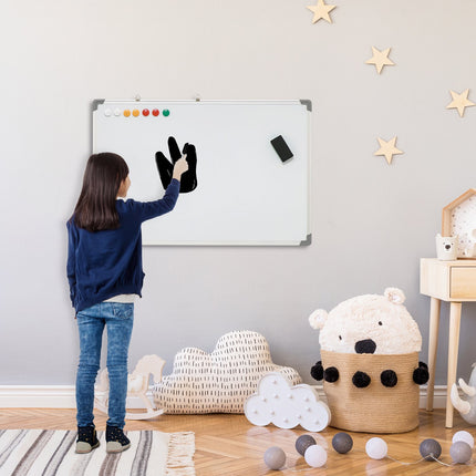 Magnetische trocken abwischbare Weißwandtafel mit Zubehörset