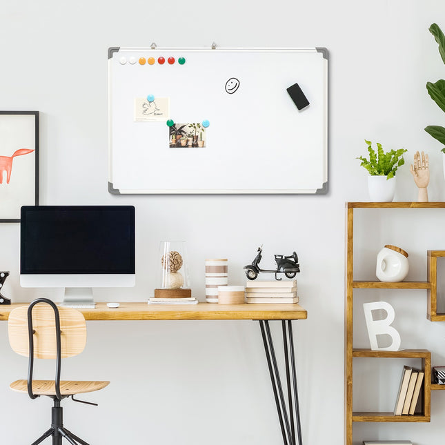 Magnetic Dry Erase Whiteboard with accessory set