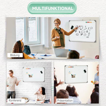 Magnetische trocken abwischbare Weißwandtafel mit Zubehörset