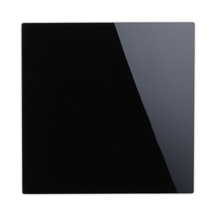 Magnettafel aus schwarzem Glas