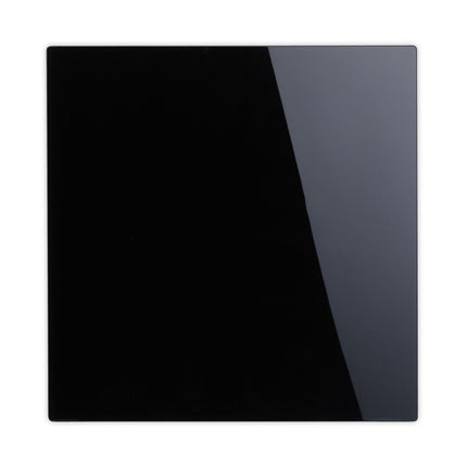 Magnettafel aus schwarzem Glas