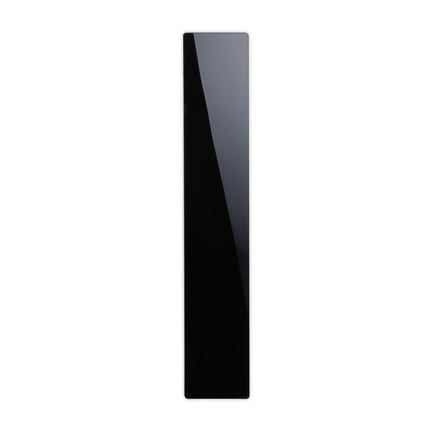 Magnetic board in black glass