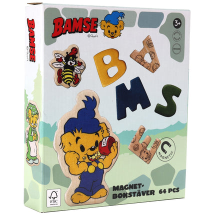 Magnetische Buchstaben und Zahlen