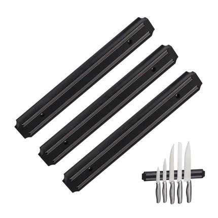 Magnetic tape knife set of 3