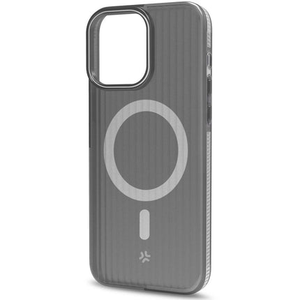 Magsuit MagSafe kompatible Hülle iPhone 16 halbtransparent Schwarz