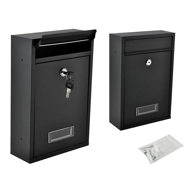 Briefkasten S6237 - schwarz