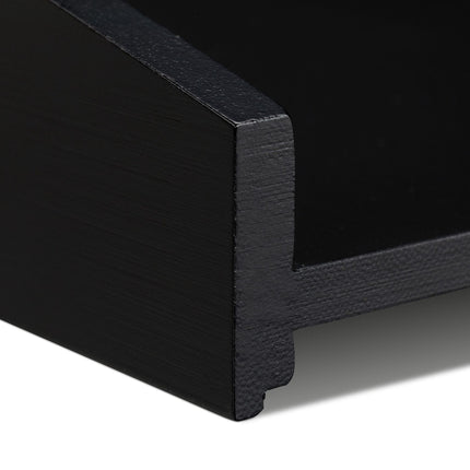 Mailbox bamboo black