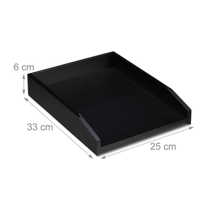 Mailbox bamboo black