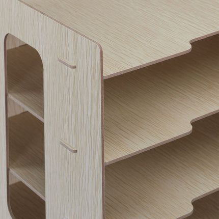 Mailbox in MDF with 3 compartments