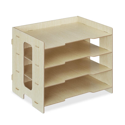 Mailbox in MDF with 3 compartments