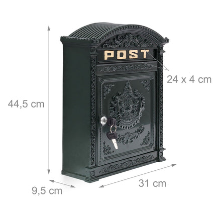 Briefkasten im Antik-Stil