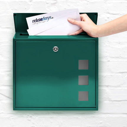 Briefkasten zweifarbig