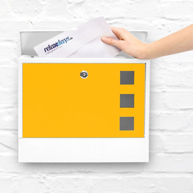 Briefkasten zweifarbig