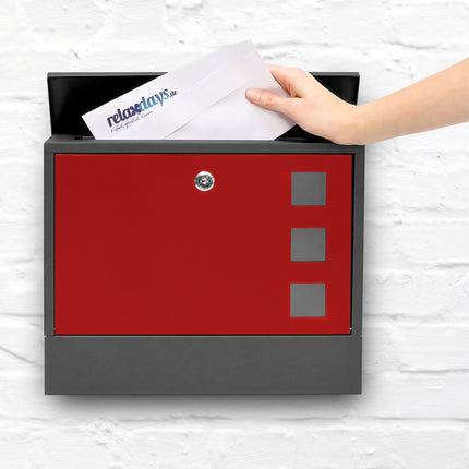 Briefkasten zweifarbig
