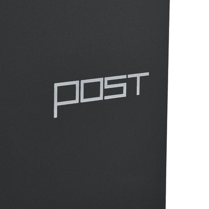 Mailbox with Newspaper Holder – Modern Design, Secure Lock