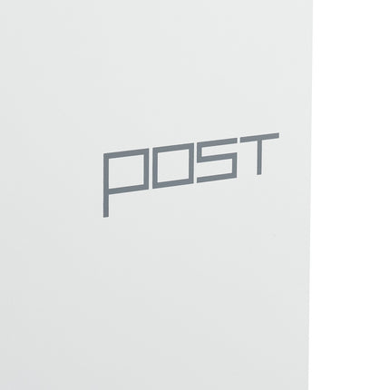 Briefkasten mit Zeitungsfach – Modernes Design, sicheres Schloss