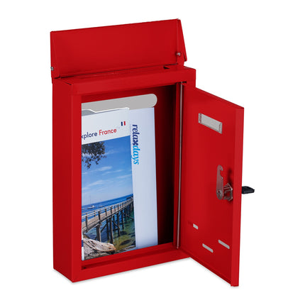 Briefkasten mit Namensschild