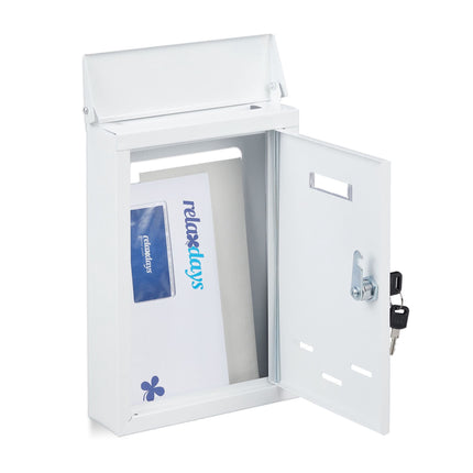 Mailbox with nameplate
