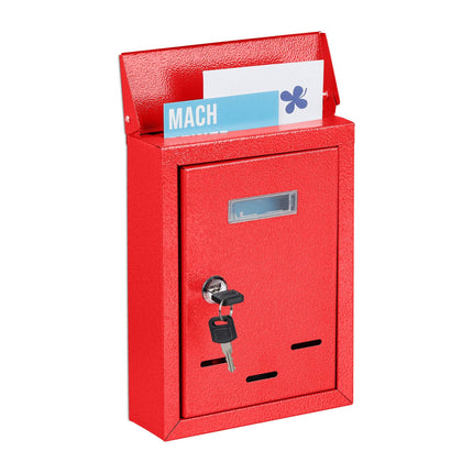 Mailbox with nameplate