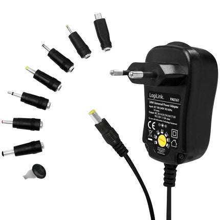 síťový adaptér 230V-> 3-12V 2A 24W