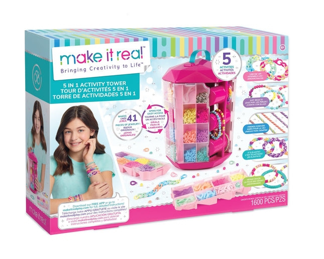 Make It Real 5v1 kreativní věž, DIY sada šperků