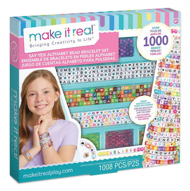 Make It Real Diy Bracelet Set Alphabet