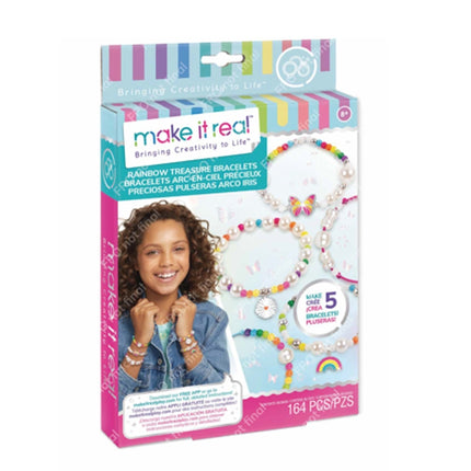 Make It Real Diy Schmuckset Regenbogen Schatz Armbänder