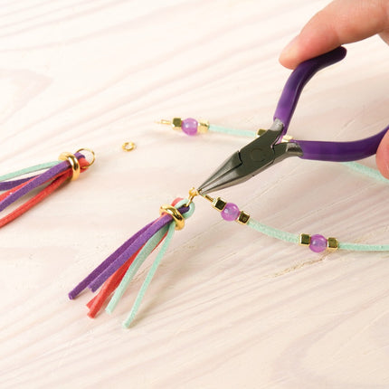 Make It Real Diy Jewelry Set Suede Bracelets
