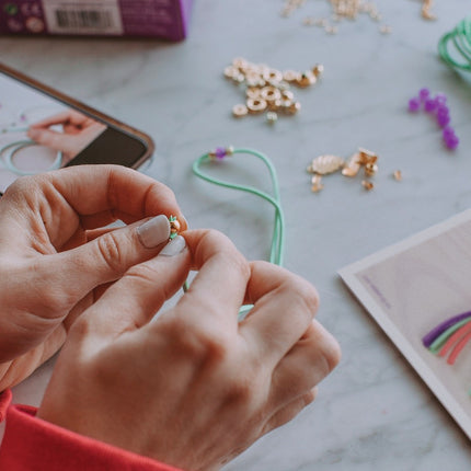 Make It Real Diy Jewelry Set Suede Bracelets