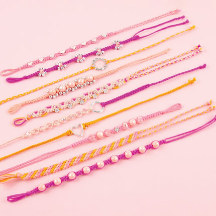 Make It Real Macrame Diy Set "Friendship Bracelets"