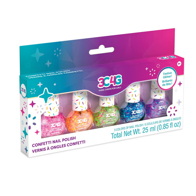 Make It Real Nagellack Konfetti, 5-tlg.