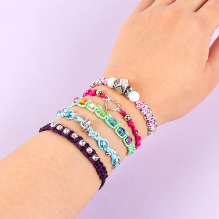 Make It Real Rainbow Bling Bracelets Diy Jewelry Set
