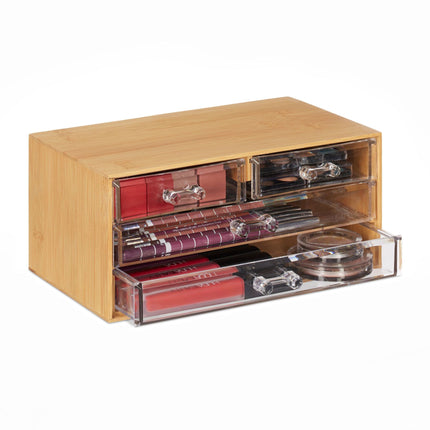 Make-up-Organizer mit 4 Schubladen