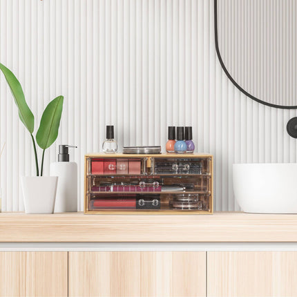 Make-up-Organizer mit 4 Schubladen