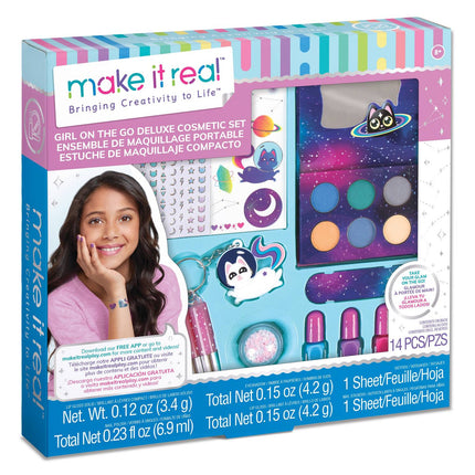 Makeup Set for On-the-Go Application, Travel-Friendly Essentials