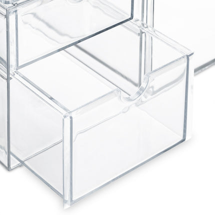 Schminkaufbewahrungsbox mit Schubladen, 14 Fächer