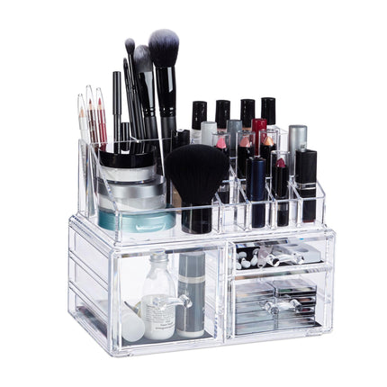 Make-up holder with 3 drawers