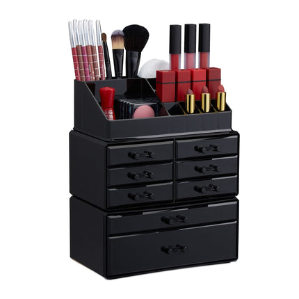 Make-up stand with eight drawers