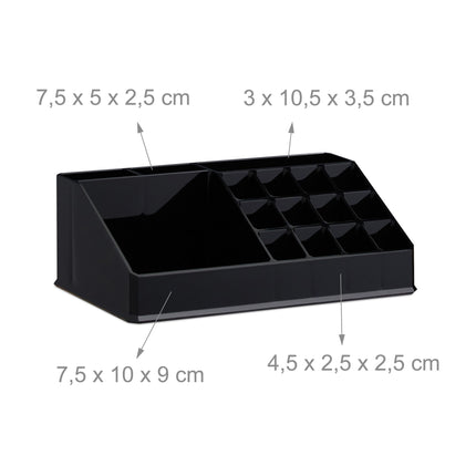 Make-up stand with eight drawers