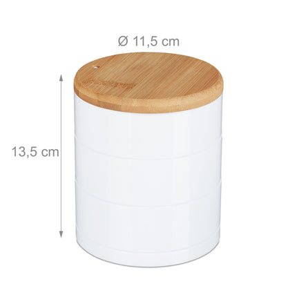 Rangement de maquillage à 3 compartiments