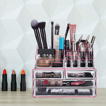 Rangement de maquillage avec 4 tiroirs