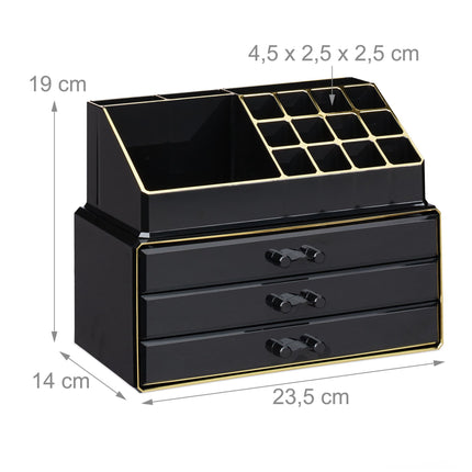 Rangement de maquillage avec 4 tiroirs