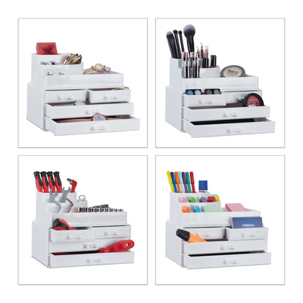 Make-up-Aufbewahrung mit 4 Schubladen