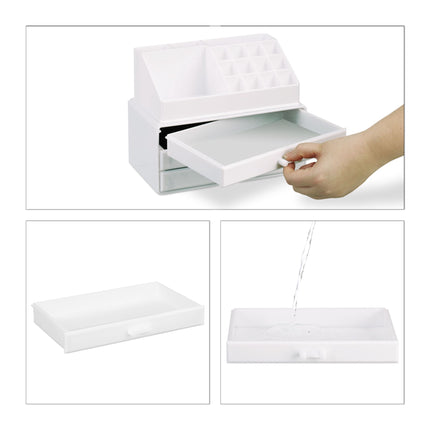 úložný box na líčení se 4 zásuvkami
