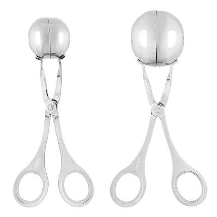 Maku Meatball Tongs 2-Pack, 35 mm and 50 mm, Stainless Steel