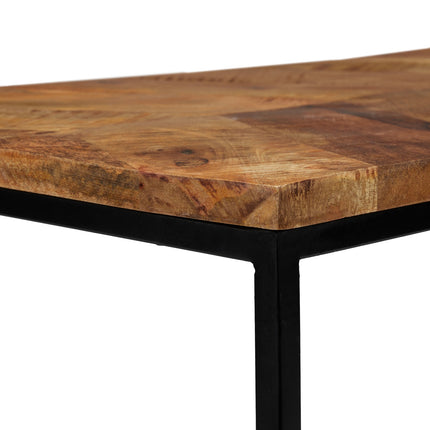 Couchtische aus Mangoholz – 2er-Set, Natur-Finish