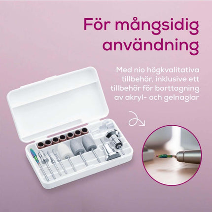 Maniküre- & Pediküre-Station, 3-in-1 Elektrowerkzeug
